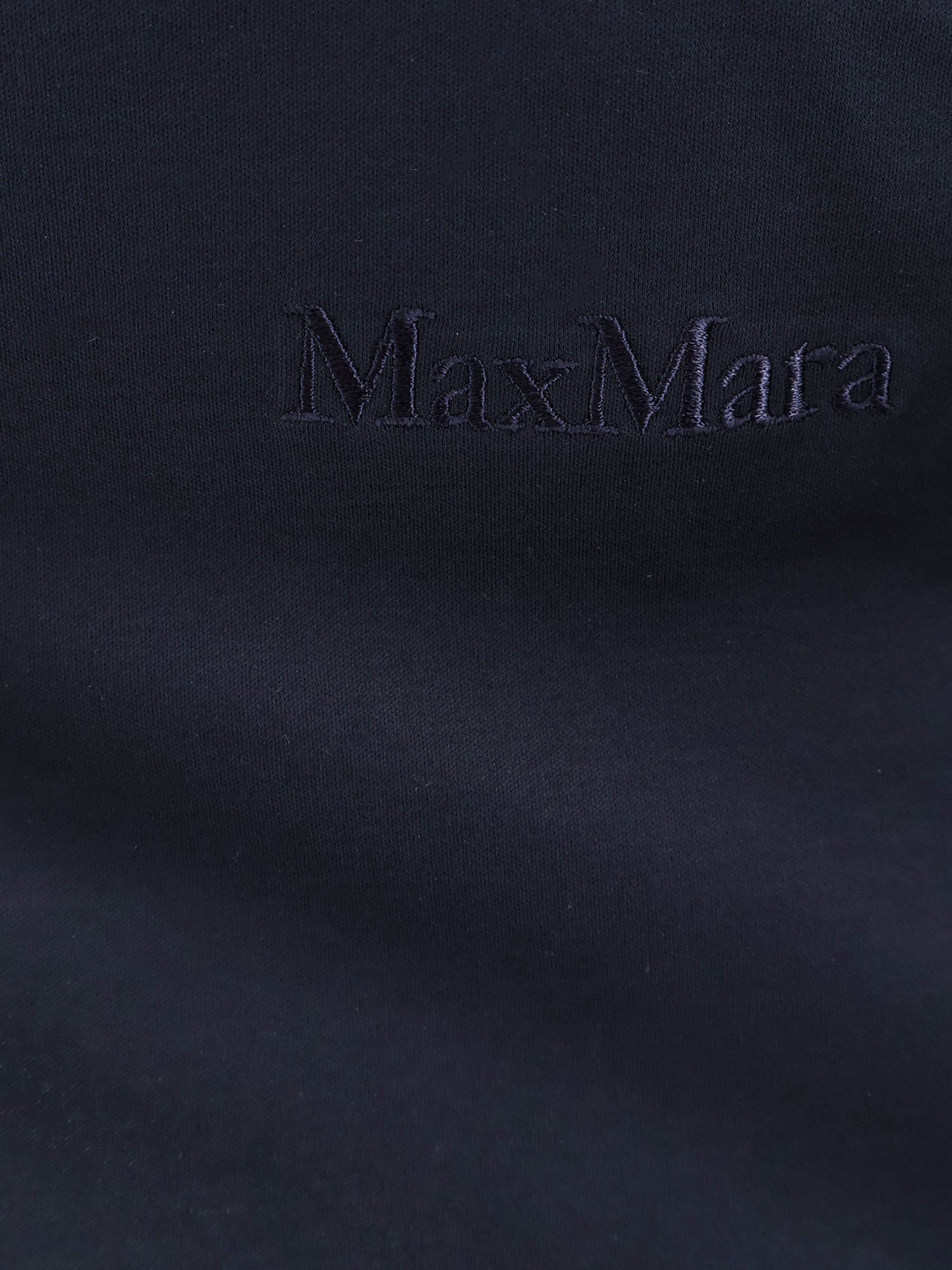 Max Mara Women Nerina Cotton T-Shirt With Max Mara Embroidery