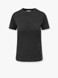 Max Mara Women Nerina Cotton T-Shirt With Max Mara Embroidery