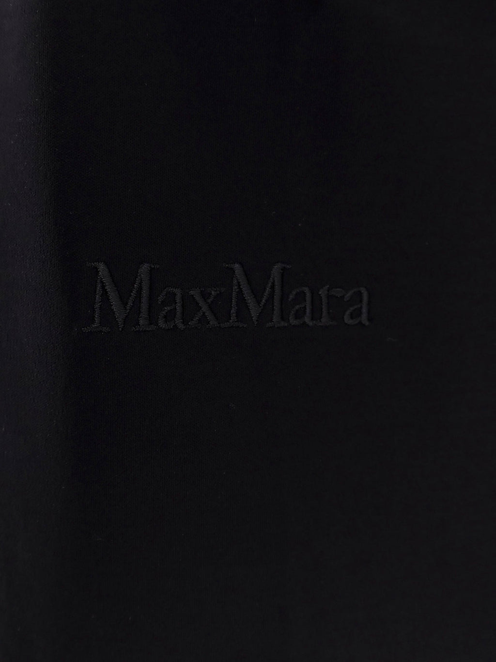 Max Mara Women Nerina Cotton T-Shirt With Max Mara Embroidery