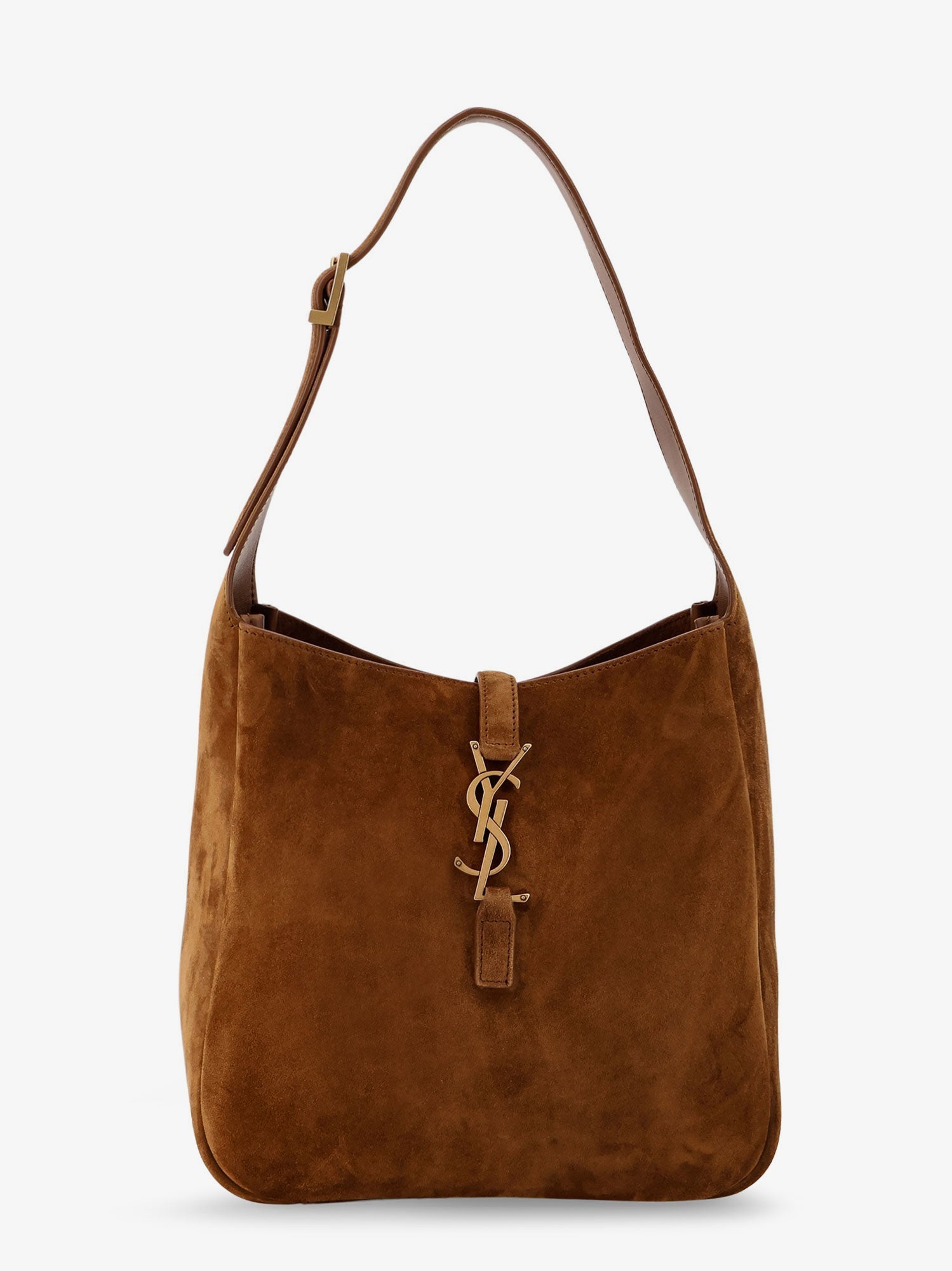 Saint Laurent Women Le 5 Ã  7 Suede Shoulder Bag