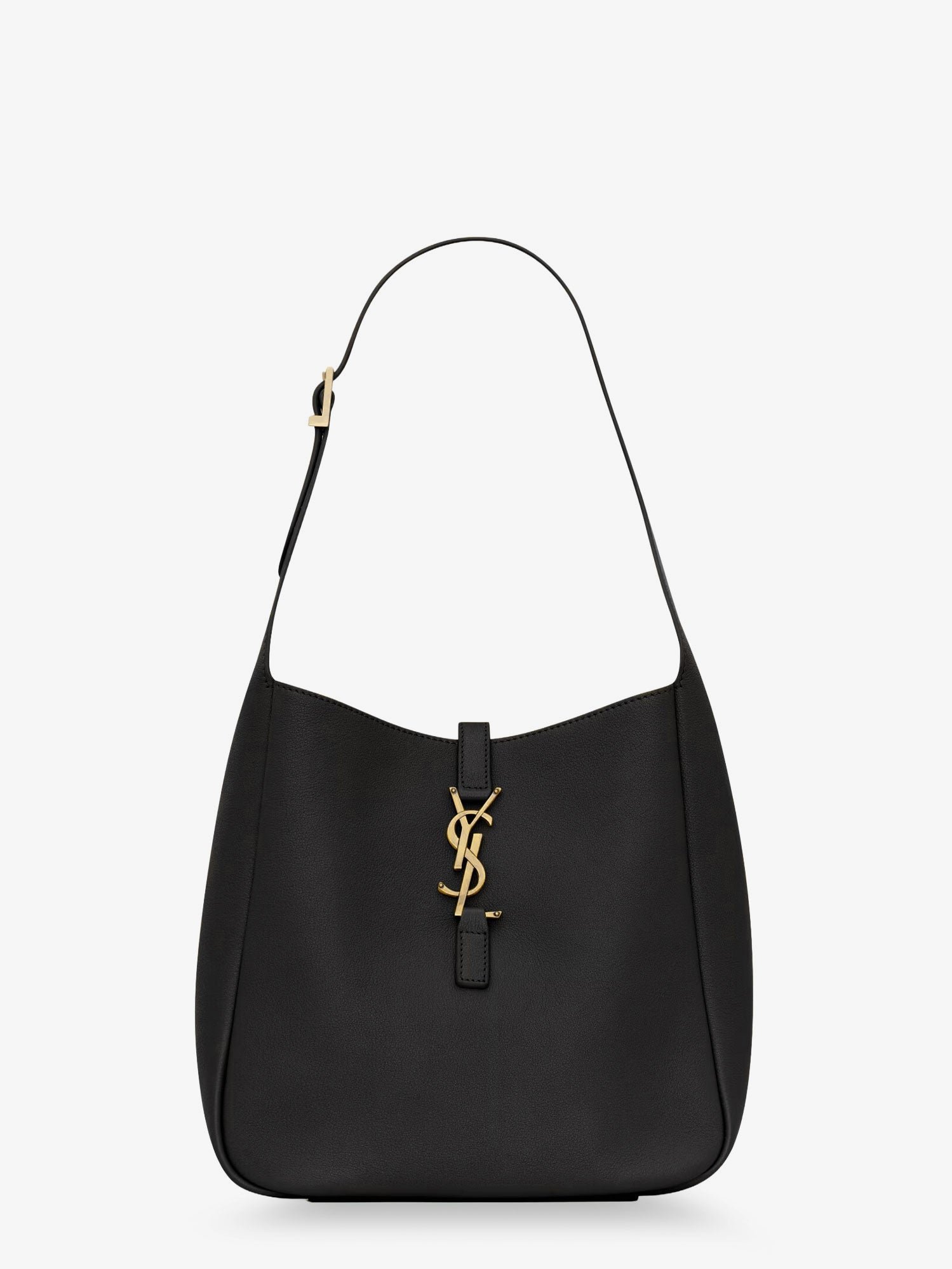 Saint Laurent Women Le 5 Ã  7 Leather Shoulder Bag