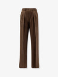 Tom Ford Men Wool Trousers With Pinces