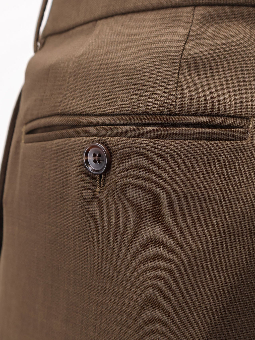 Tom Ford Men Wool Trousers With Pinces