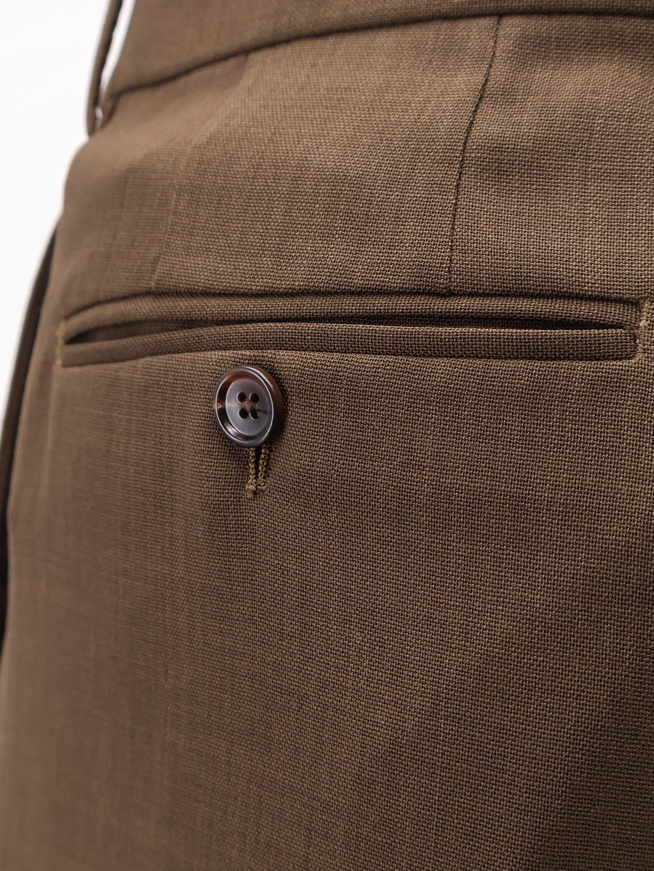 Tom Ford Men Wool Trousers With Pinces