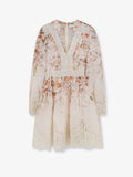 Zimmermann Women Luna Linen And Silk Dress