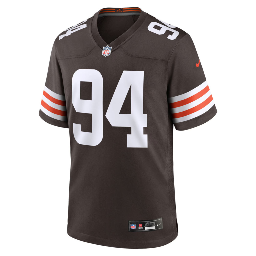 Cleveland Browns Mason Graham Brown 2025 NFL Draft First Round Pick Game Jersey