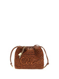 Chloé Women Raffia Drawstring Shoulder Bag
