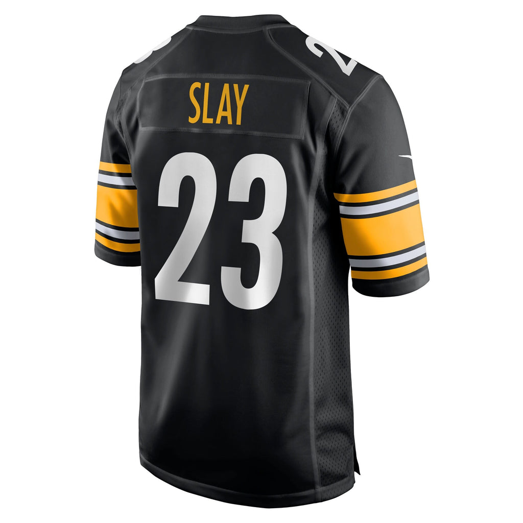 Pittsburgh Steelers Darius Slay Black Team Game Jersey