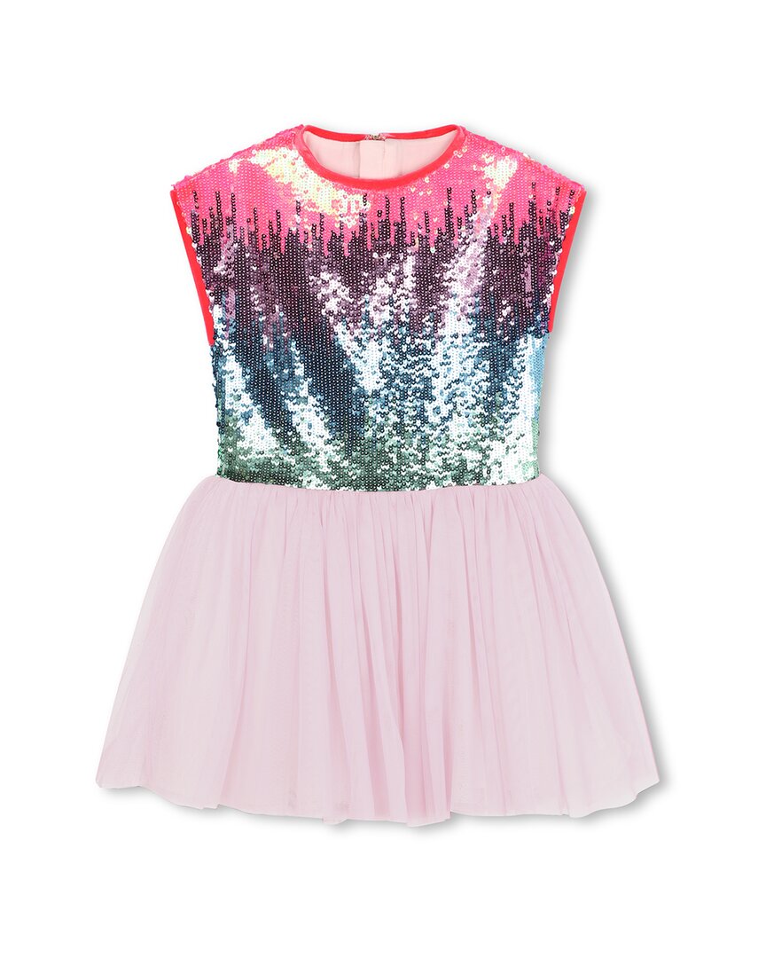 Billieblush Sleeveless Sequin Jersey Dress