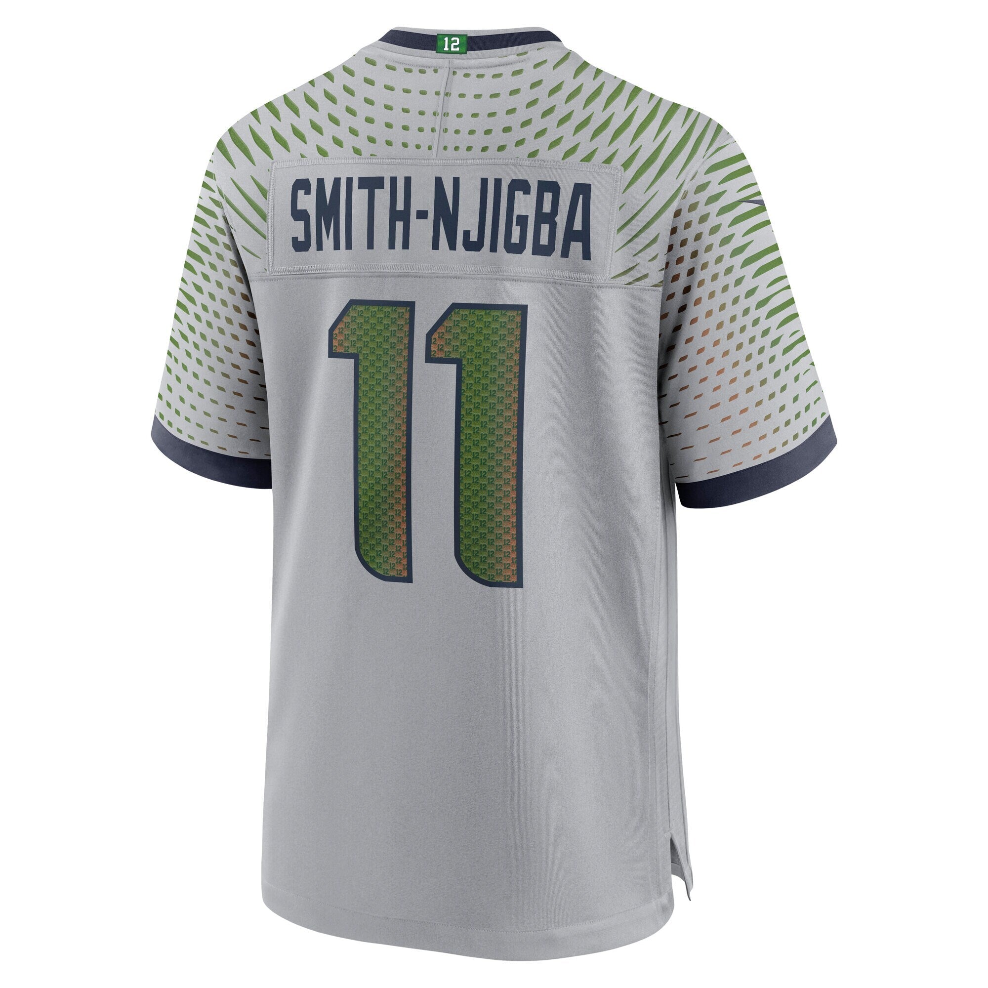Seattle Seahawks Jaxon Smith-Njigba Wolf Gray 2025 Rivalries Collection Game Jersey