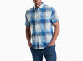 Response Short Sleeve Shirt In Blue Chalk