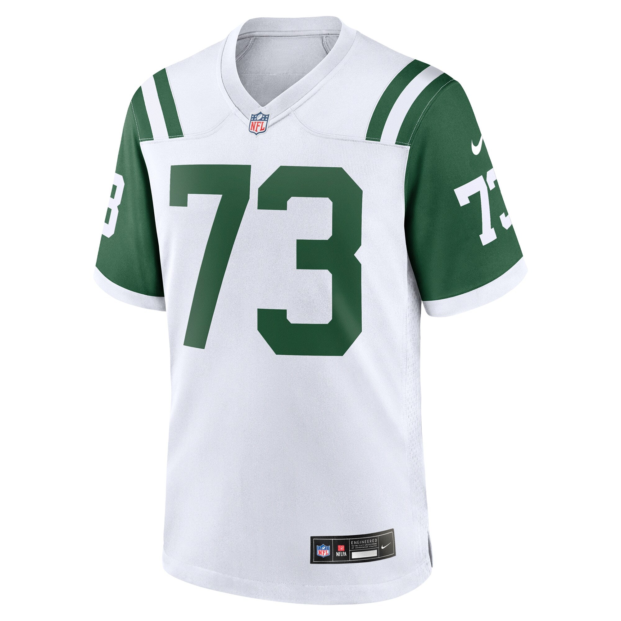 New York Jets Joe Klecko White Retired Player Alternate Game Jersey