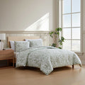 Nautica Jacob Bay Floral Green Twin Comforter Set