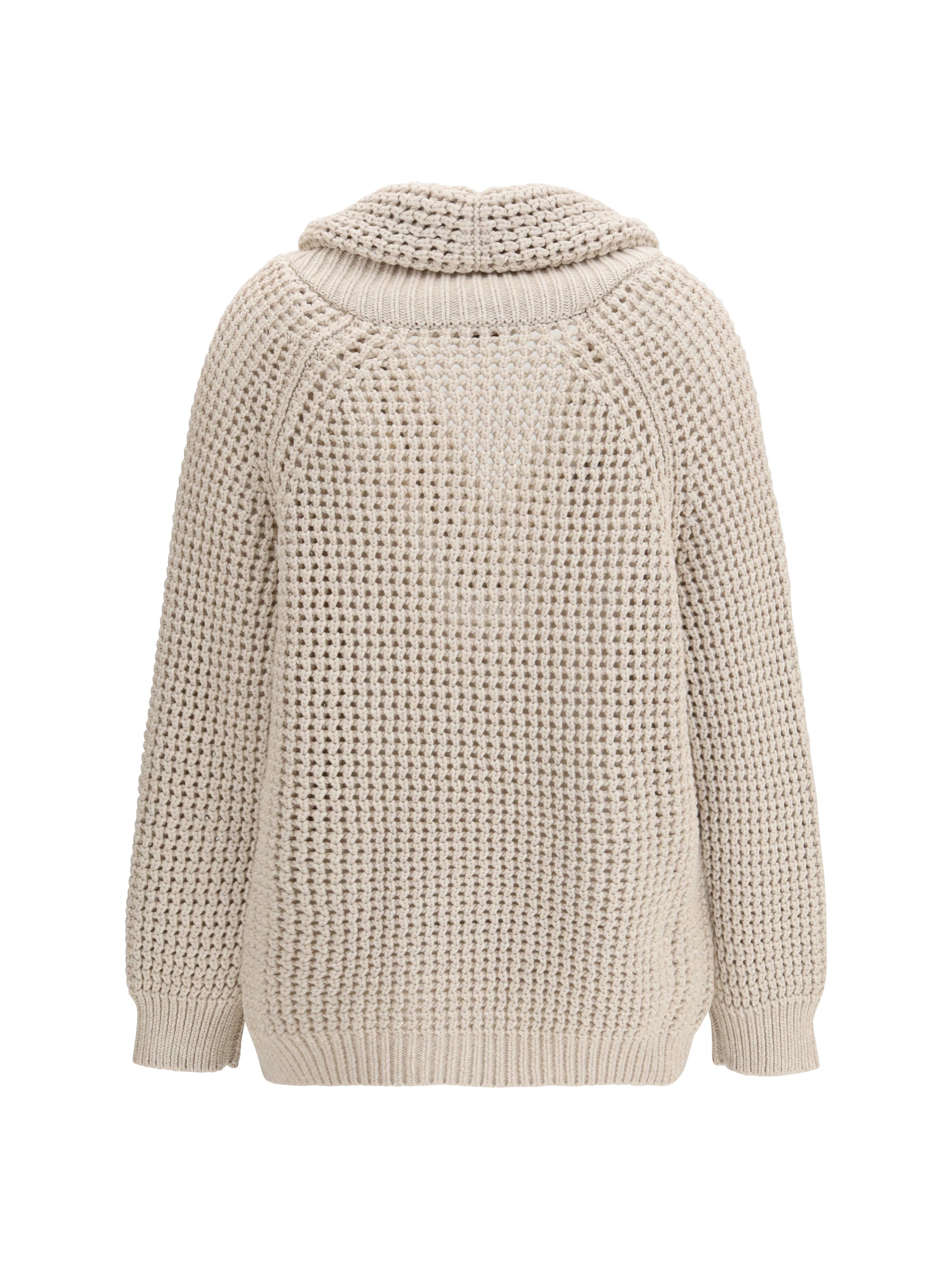 Brunello Cucinelli Women Cotton Feather Cardigan