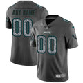 custom Philadelphia Eagles Gray Static Vapor Untouchable Stitched American Football Jerseys