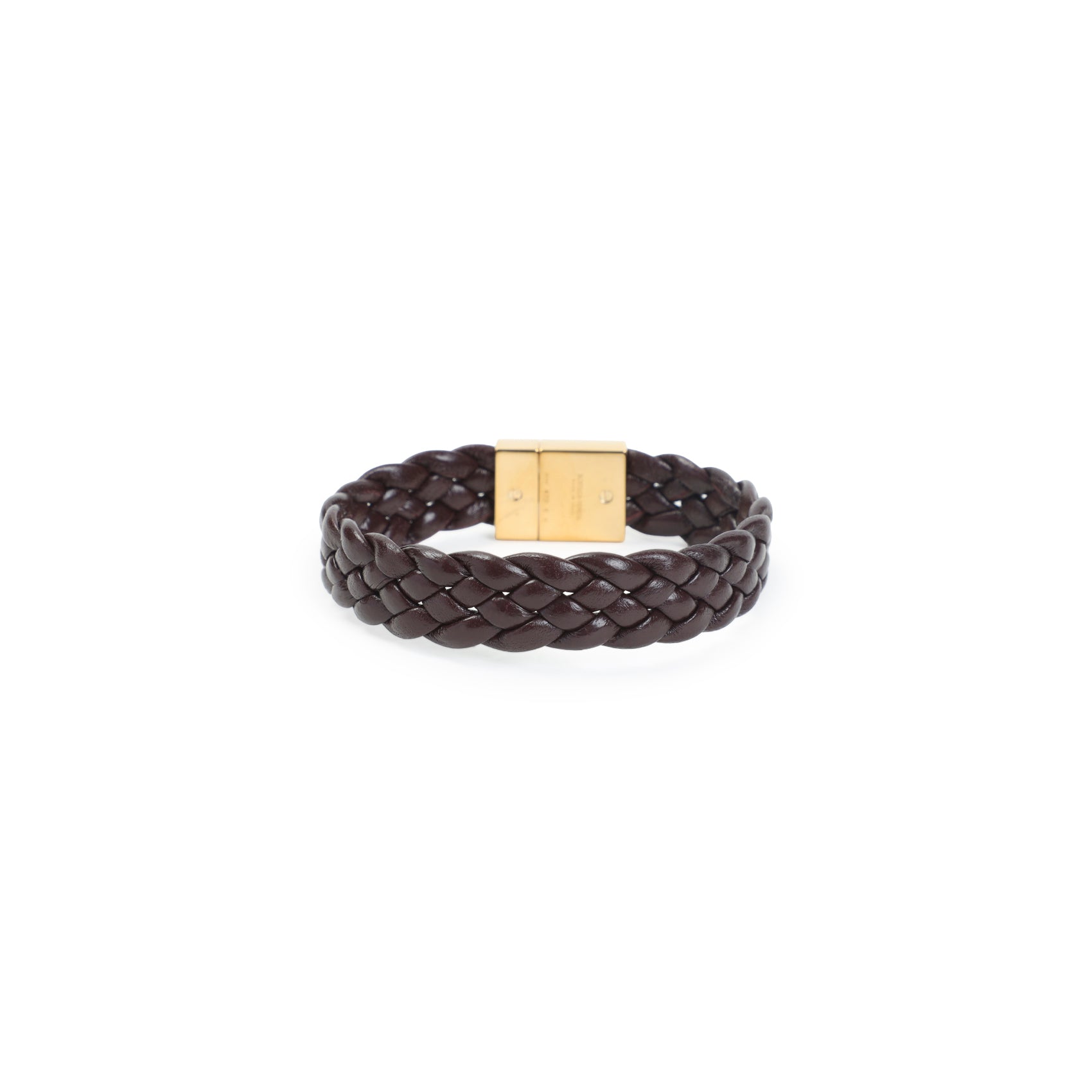 Bottega Veneta Intrecciato Leather Bracelet Women