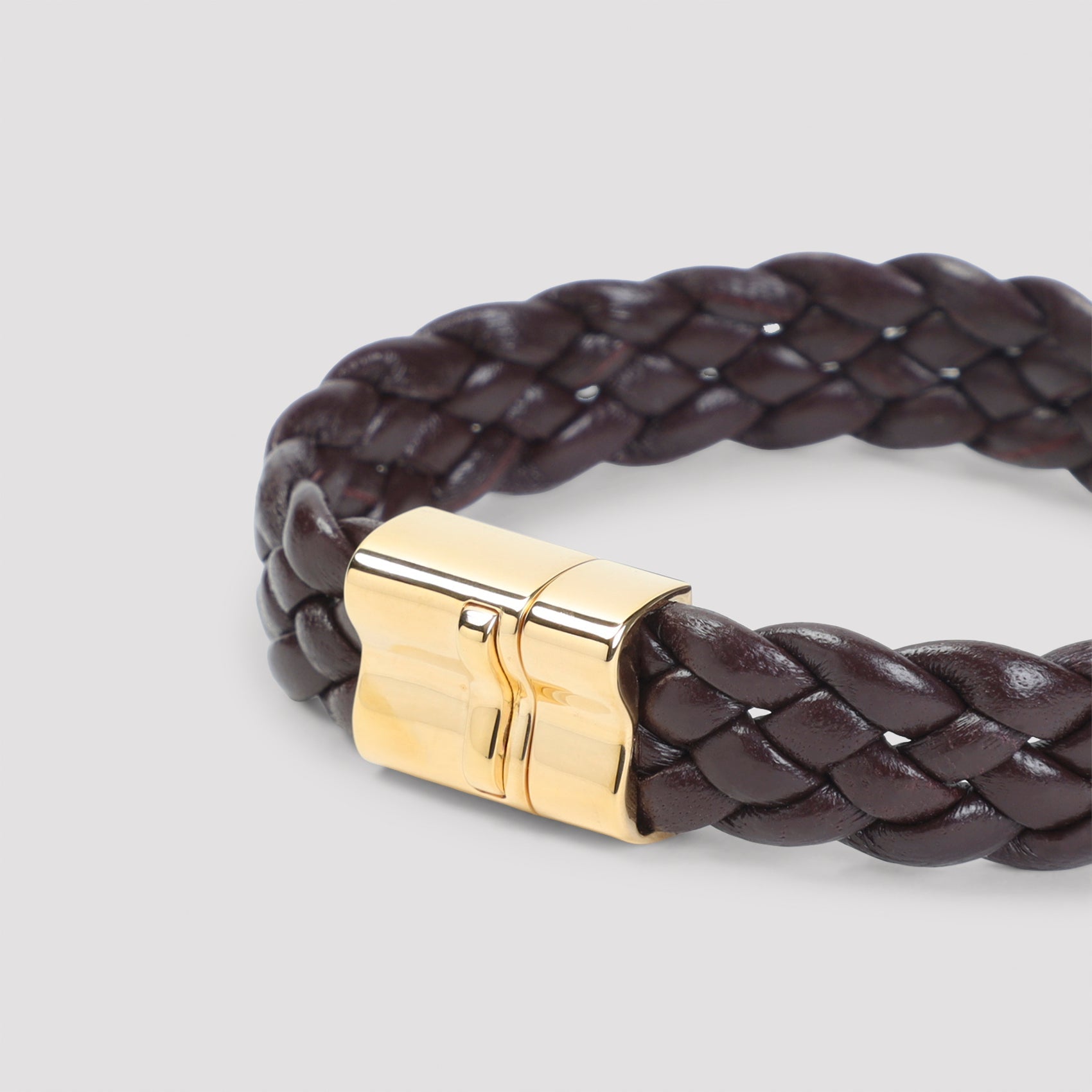 Bottega Veneta Intrecciato Leather Bracelet Women