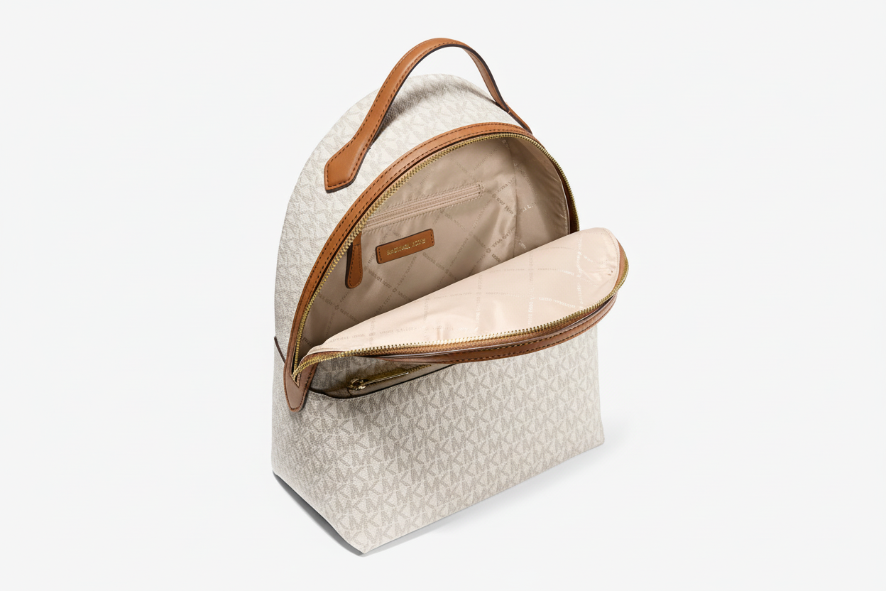NWT Michael Kors Sheila Medium Logo Backpack