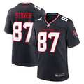 Houston Texans Cade Stover Navy Game Jersey