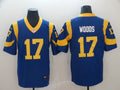 Men's Los Angeles Rams Robert Woods #17 Blue Game Jersey1