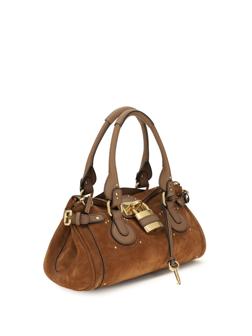 Chloé Women Paddington Suede Handbag