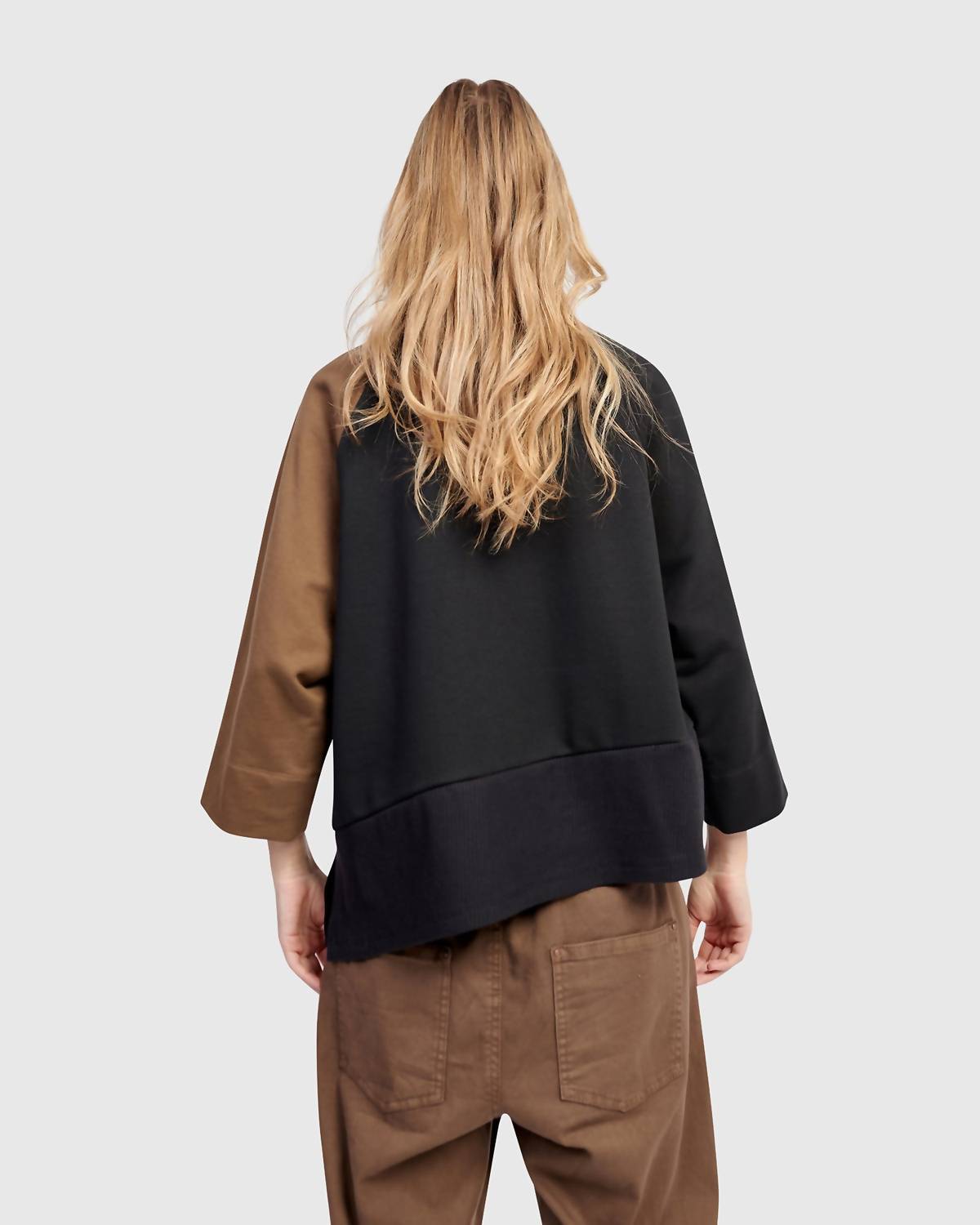 Urban Wildling Crewneck Top In Mix