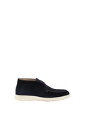Santoni Men Desert Suede Ankle Boots