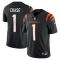 Cincinnati Bengals Ja'Marr Chase Black Vapor Untouchable Limited Jersey