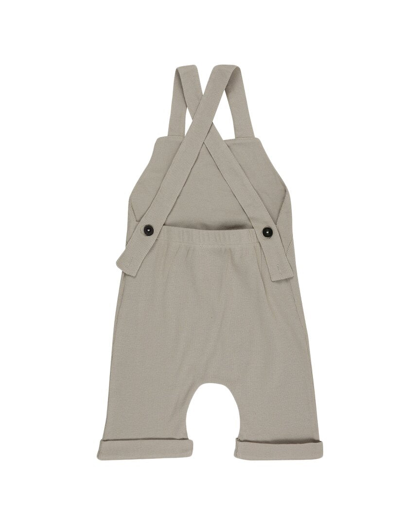 Turtledove London 3D Bear Rib Shortie Dungaree