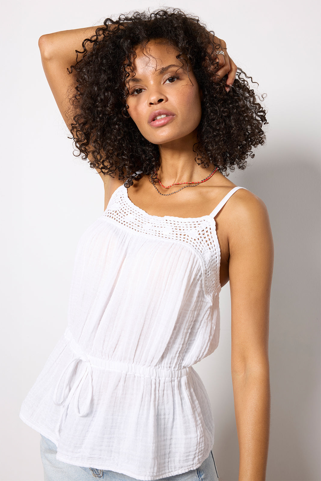 Women's Emelie Waist Tie Tank Top