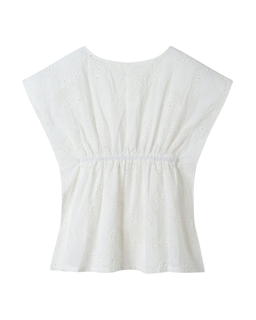 Andy & Evan Eyelet Caftan Cover-Up