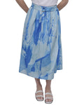 DKNY Pull-On Printed Skirt