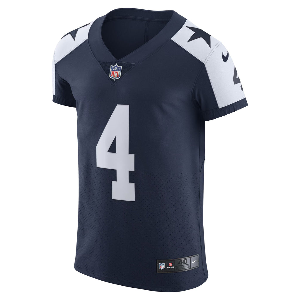Dallas Cowboys Dak Prescott Navy Alternate Vapor Elite Player Jersey