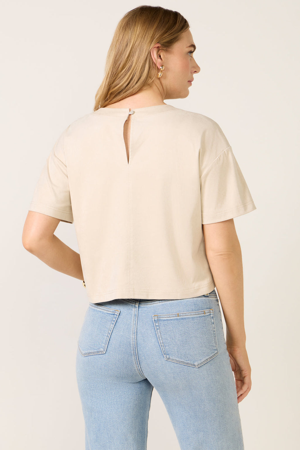 Women's Kimberly Faux Suede Top