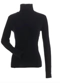 Women's Danni Rib Baselayer Top In Black