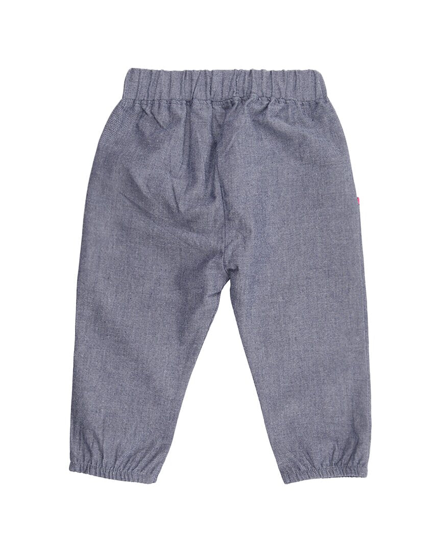 Lilly and Sid Rainbow Top & Chambray Trouser Set