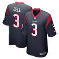 Houston Texans Tank Dell Navy Player Game Jersey