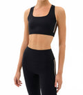 Lexi Rigor Bra In Black / Dark Chocolate