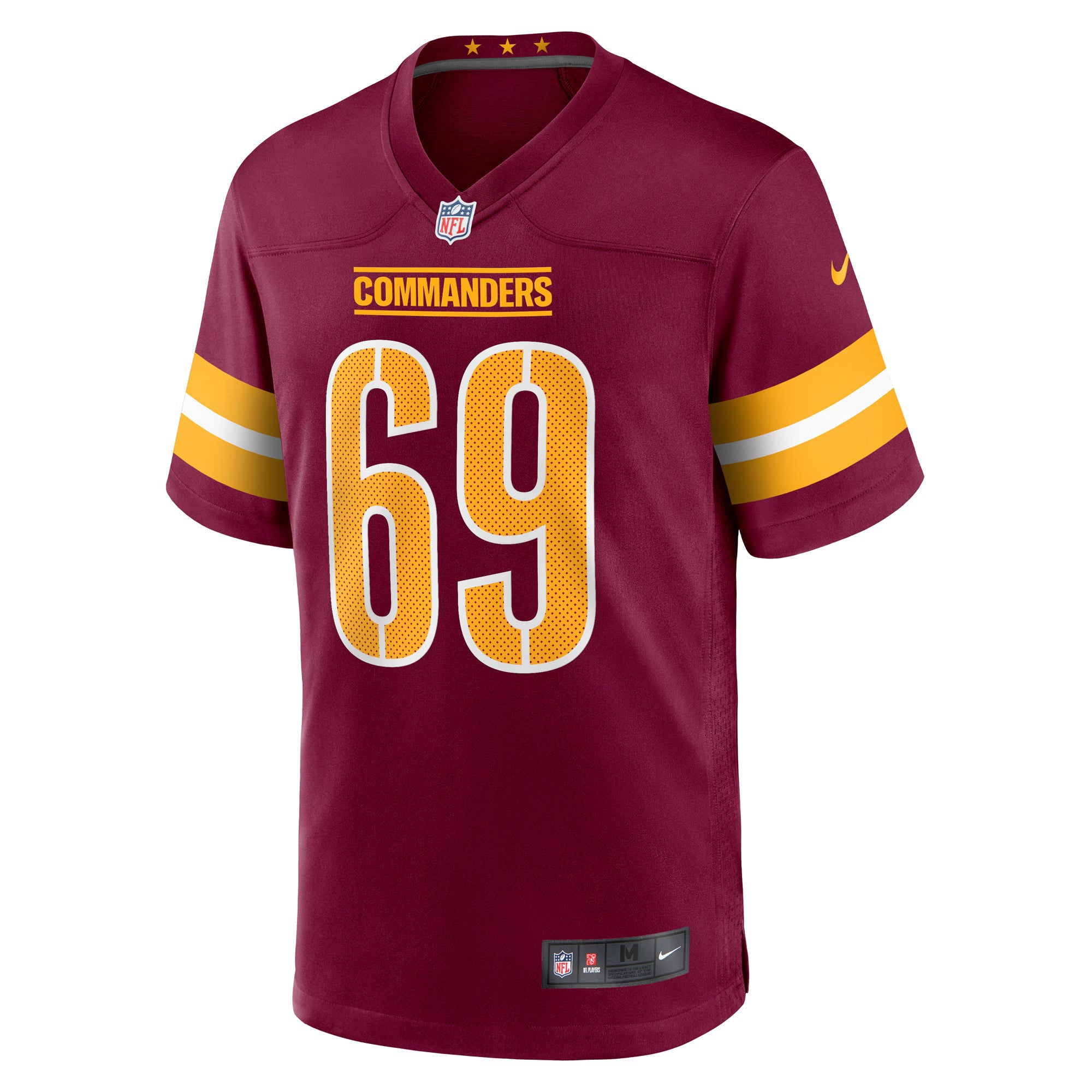 Washington Commanders Tyler Ott Burgundy Game Jersey