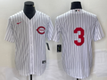 Men's Cincinnati Reds Ken Griffey Jr #3 White 2022 MLB at Field of Dreams Game Authentic Player Jersey1