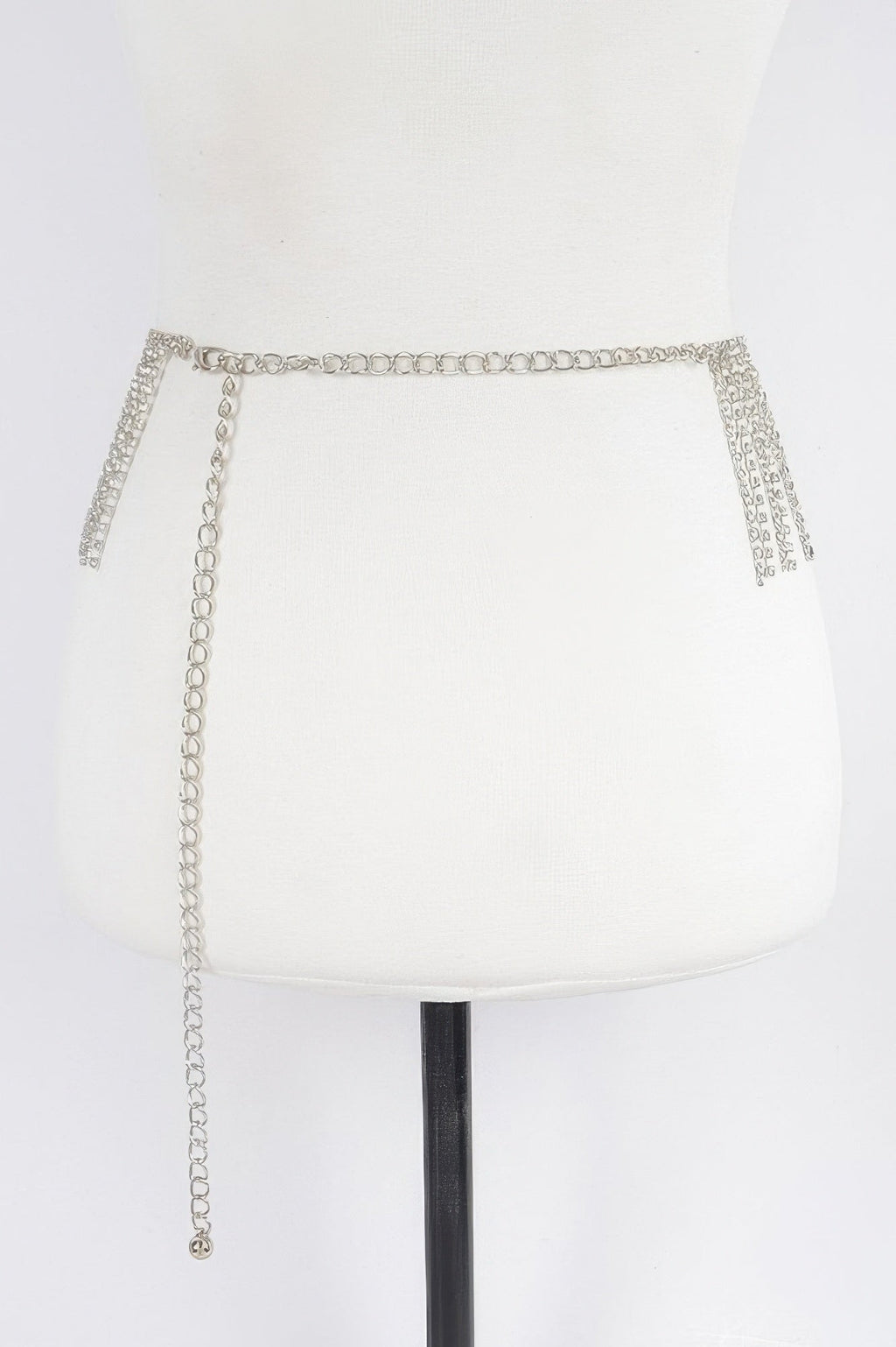 Rhinestone Curtain Belt