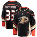 Men's Anaheim Ducks Jakob Silfverberg #33 Black Breakaway Player jersey