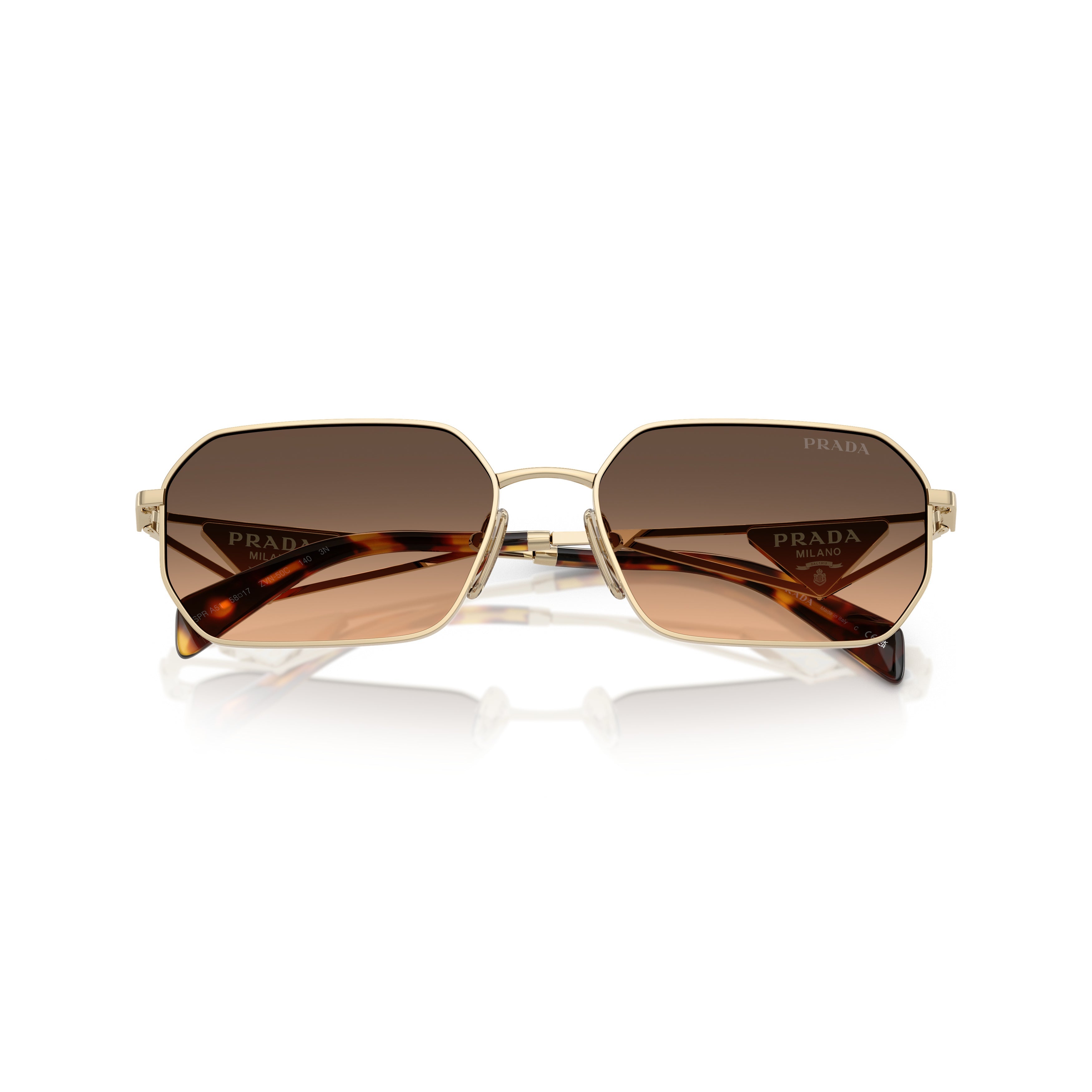 0pr A51s Octagonal Steel Sunglasses