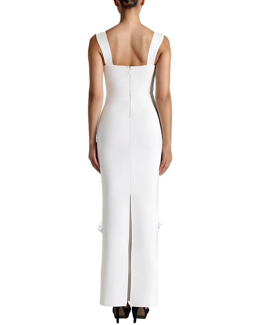 AMINA GLAM Printed Maxi Dress