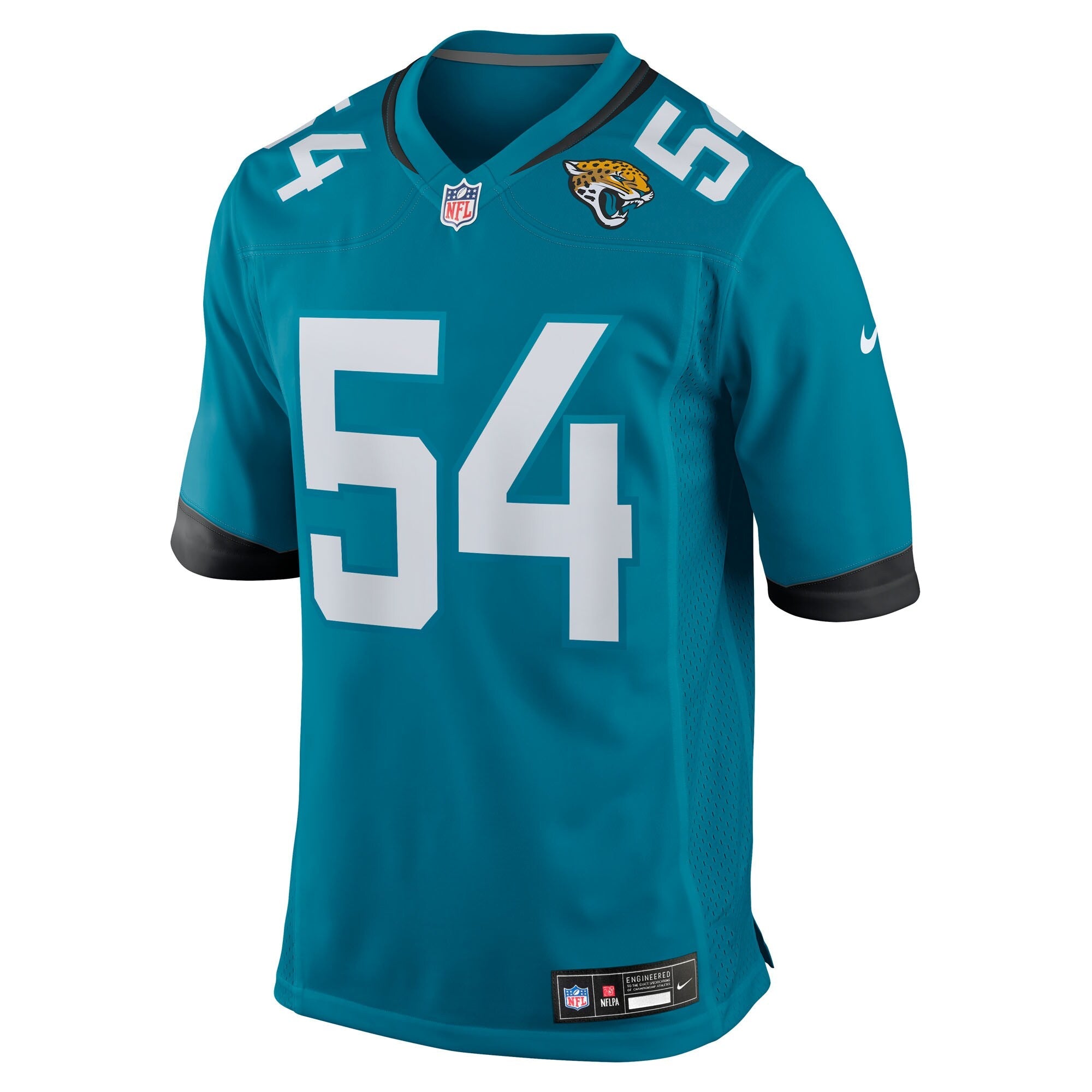 Jacksonville Jaguars Jack Kiser Teal Team Game Jersey