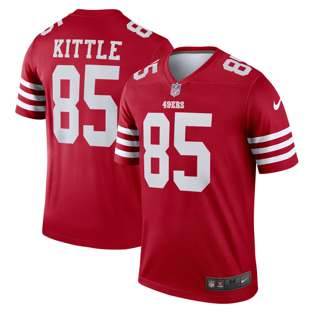 San Francisco 49ers George Kittle Scarlet Legend Player Performance Top
