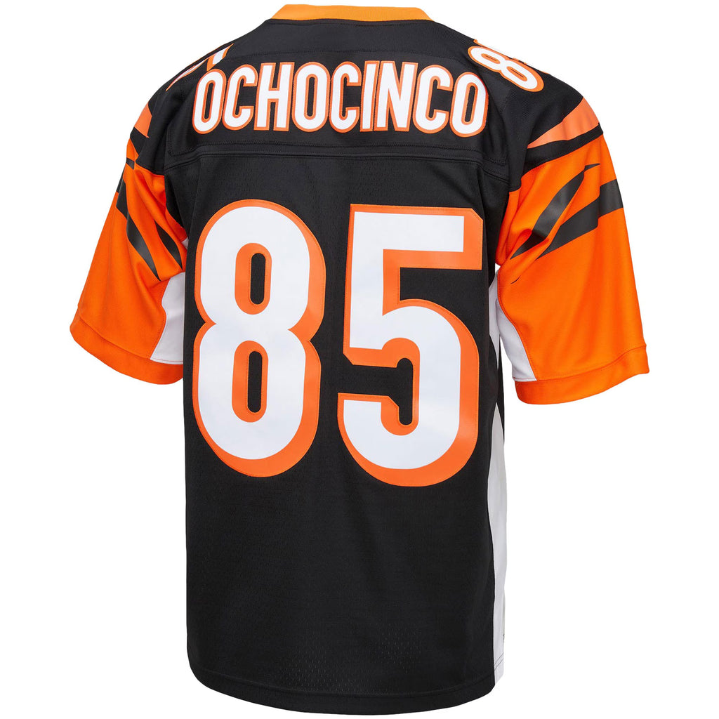 Cincinnati Bengals Chad Ochocinco Mitchell & Ness Black Big & Tall 2009 Retired Player Replica Jersey