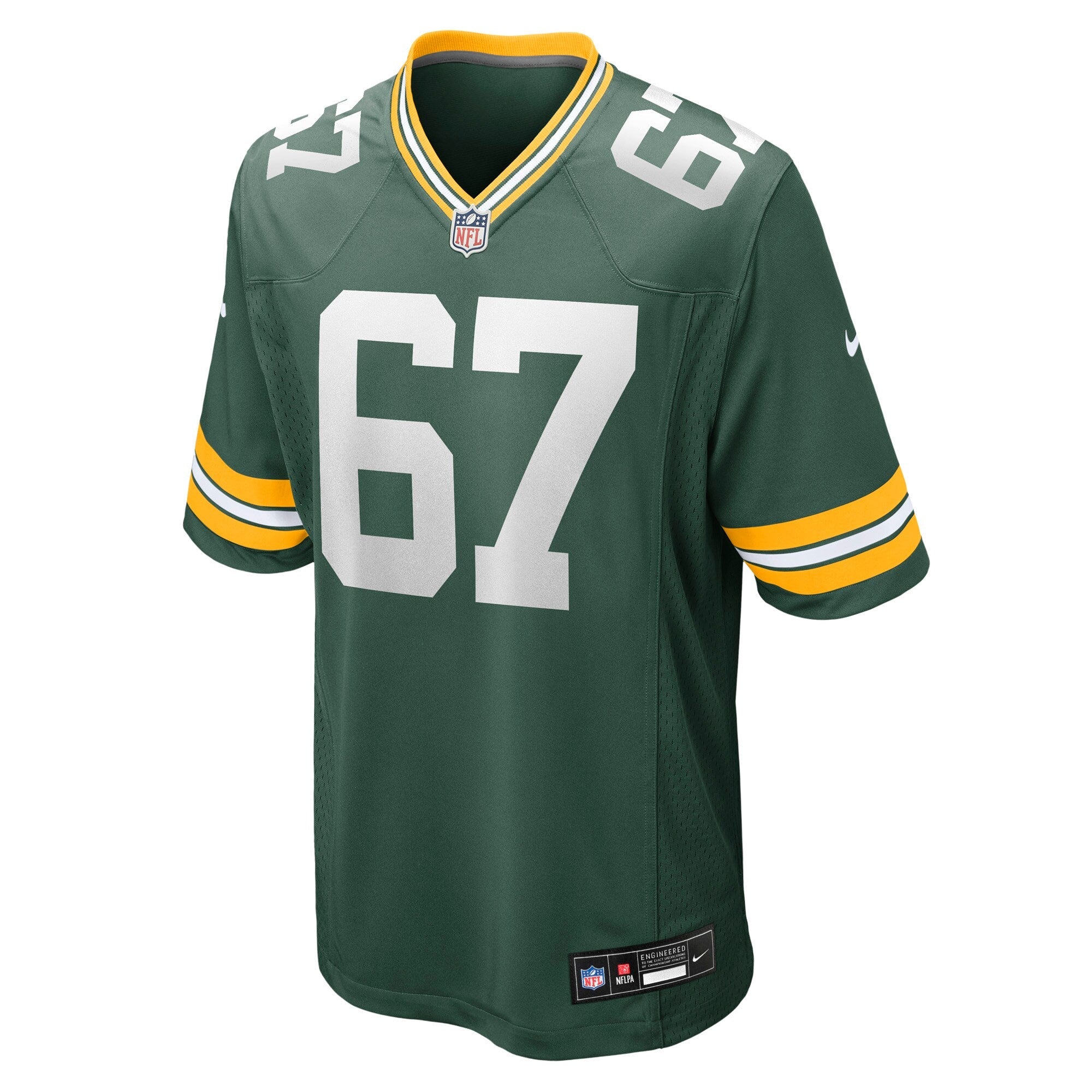 Green Bay Packers Donovan Jennings Green Team Game Jersey
