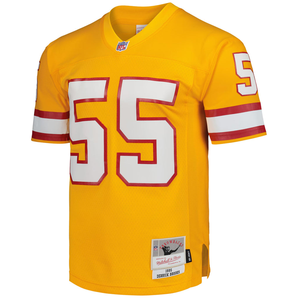 Tampa Bay Buccaneers Derrick Brooks Mitchell & Ness Orange Legacy Replica Jersey