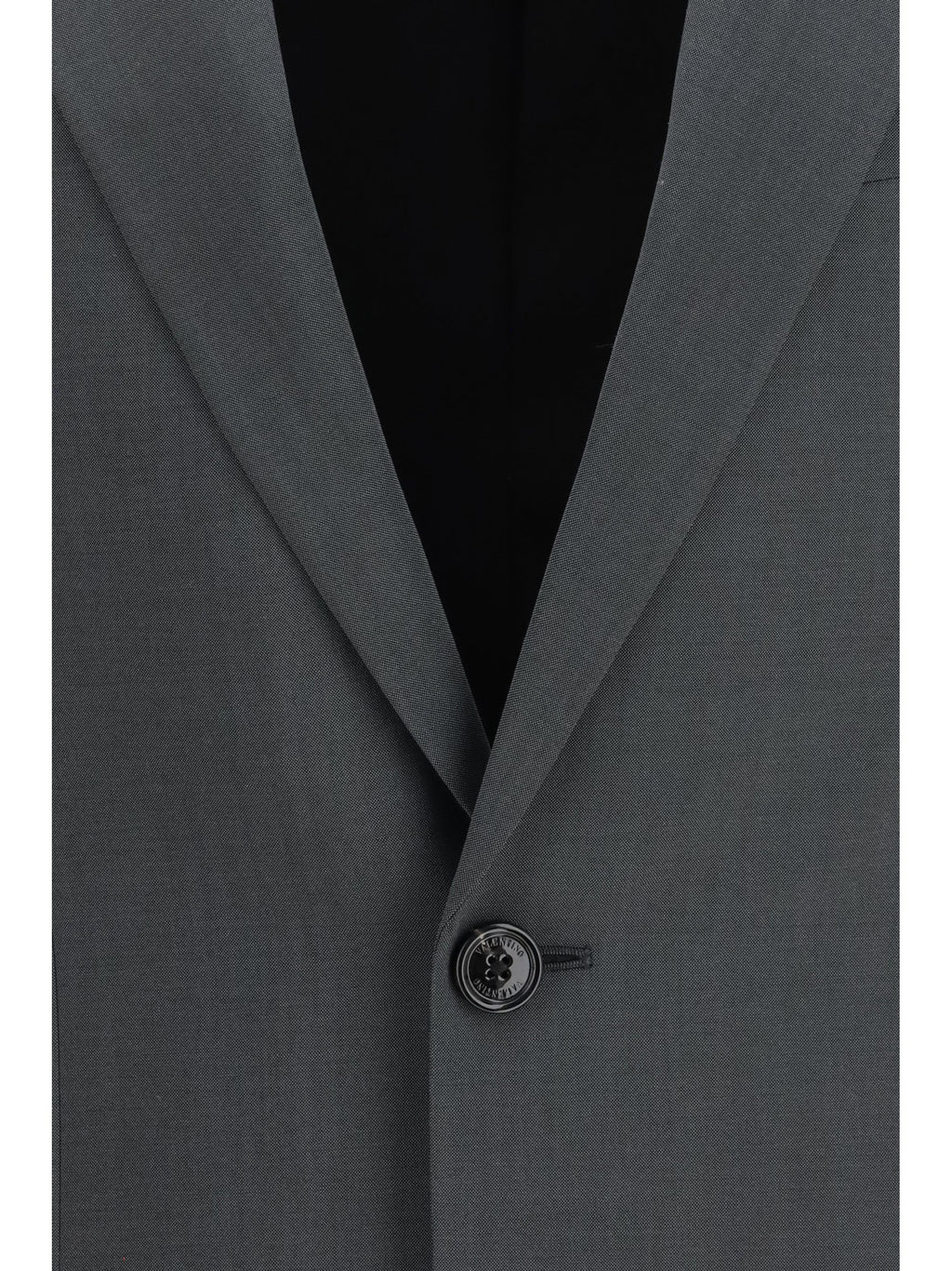 Valentino Men Single-Breasted Wool And Mohair Jacket